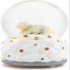 DEMDACO Lay Me Down to Sleep White and Grey 5.5 Inch Illuminated Musical Water Globe Plays Jesus Loves Me view 3