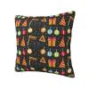 Happy Purim Day Jewish Carnival Throw Pillow Covers Double Side Design Cushion Pillowcase Decor Home Couch Sofa Car Bed 18"X18" view 2
