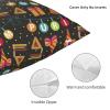Happy Purim Day Jewish Carnival Throw Pillow Covers Double Side Design Cushion Pillowcase Decor Home Couch Sofa Car Bed 18"X18" view 4