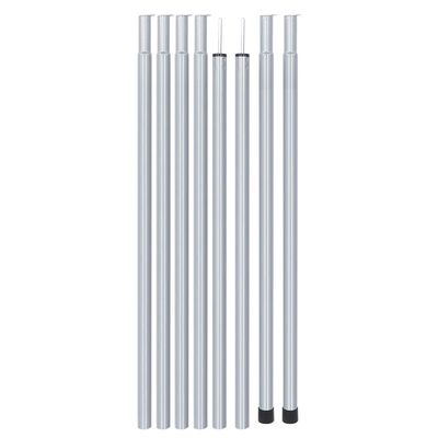 Tarp Poles Replacement Canopy Adjustable Steel Rods, Portable Lightweight for Tent Fly, Awning, Outdoor Camping, Hiking, Backpacking(1.8M)