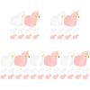 ABOOFAN 100 pcs Lovely Decorative Resin Alpacas Cute Cake Desktop Adorable Figurines DIY Mini Ornaments Alpaca Figurine Decoration Miniature Topper Model Educational Charms view 1