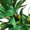 6 Ft Artificial Olive Leaf Garland,2 PCS Faux Olive Branch Greenery Garland with Fruit for Home Garden Office Wedding Decorations view 2