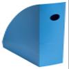 Exacompta - Ref. 18283D - 1 Magazine Rack Mag Cube BeeBlue, Magazine Binder, Storage for Documents, Catalogs, Magazines Width 8.2 cm - for A4 and A4 Maxi Sizes - Turquoise view 1