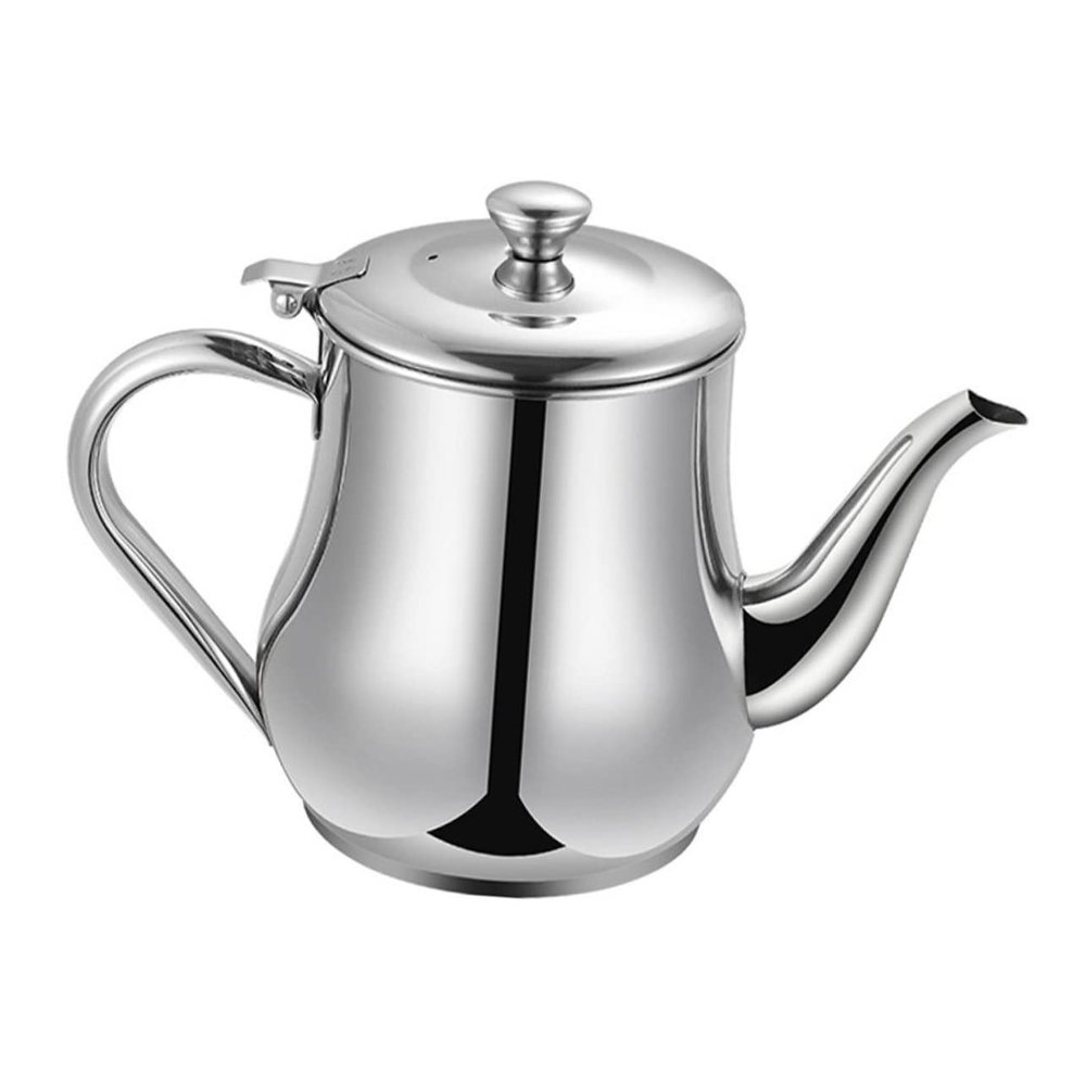 Hemoton Reusable Oil Container with Strainer Grease Pot for Kitchen Capacity Comfortable Handle Easy Clean for Bacon Grease and Cooking Oil Storage