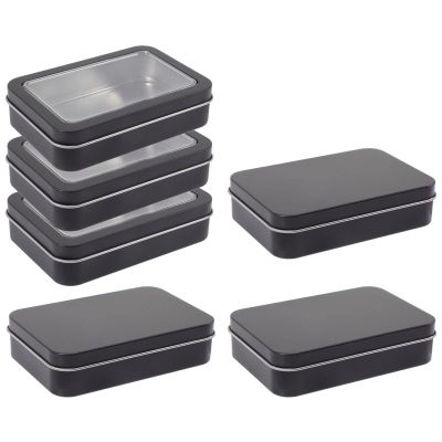 Zerodeko Card Storage Lid Tin Box Organizer for Trading Cards Poker and Collectibles