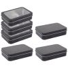 Zerodeko Card Storage Lid Tin Box Organizer for Trading Cards Poker and Collectibles view 1
