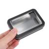 Zerodeko Card Storage Lid Tin Box Organizer for Trading Cards Poker and Collectibles view 2