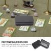 Zerodeko Card Storage Lid Tin Box Organizer for Trading Cards Poker and Collectibles view 4