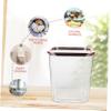 ULTECHNOVO Garbage Can Trash Can for Bathroom Bedroom Desk Outdoor Collapsible Camping Pet Material Beauty Charm view 4