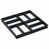 Tidyard 2 Piece Pavement Molds Plastic Garden Stone Molds Black for Paving Corridors, Balconies, Courtyards, Vegetable Plots, Outdoor Landscaping Decor 15.7 x 15.7 x 1.6 Inches (L x W x H) view 4