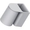 Wall-Mounted Magnetic Toiletries Organizer Toothbrush Cup Toothpaste -Saving Bathroom Storage Simple Design Material Easy Installation view 1