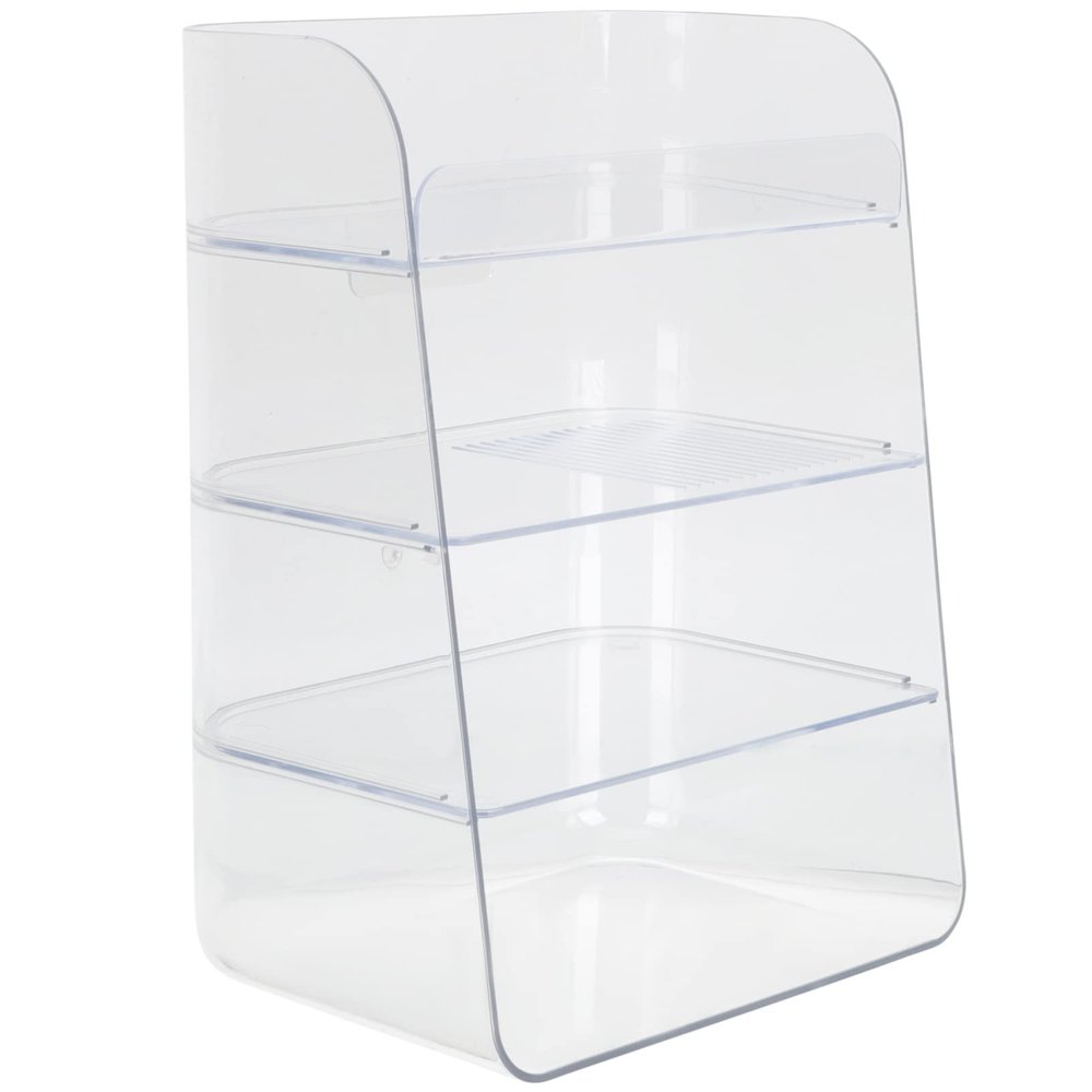 LIFKOME Makeup Shelf Organizer Desk Storage for Makeup Sponge Holder Skincare Organizers