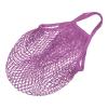 MECCANIXITY Cotton Mesh Bag, 15x13.8 Reusable Washable Mesh Net String Grocery Bags Organizer for Fruits Vegetables Shopping Dark Purple view 3