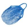 MECCANIXITY Cotton Mesh Bag, 15x13.8 Reusable Washable Mesh Net String Grocery Bags Organizer for Fruits Vegetables Shopping Blue view 3
