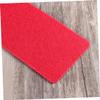 5pcs Pot Pan Protectors Bright Red Non-Woven Divider Pads for Cookware Prevent Scratching and Damage for and Storing Kitchen Essentials view 2