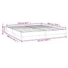 GOLINPEILO Light Gray Box Spring Bed Frame with Golden Legs, 59.8"x79.9" Queen Fabric, Weight-54.675 lb(Style L) view 2