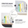 Cabilock Heavy Duty Metal Bookends 1 Pair Unique Bookshelf Decor Accents for Desk view 2