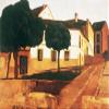 24x36 gallery poster, Street in Avila (Avila Landscape), 1908 by Diego Rivera view 1