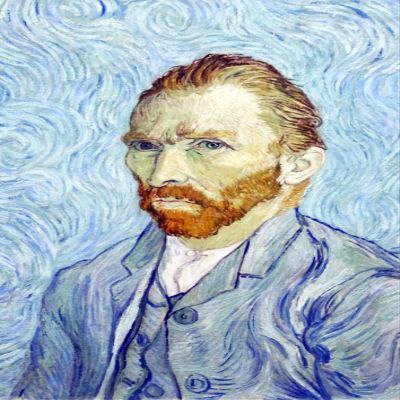 24x36 gallery poster, Vincent van Gogh, Self-Portrait, September 1889