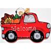 1 Pcs Welcome Vintage Truck Fall Wall Art Sign Door Hanger Autumn Thanksgiving Plaque view 1