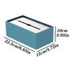 Tissue Dispenser Box Large Stainless Steel Tissue Box High-end Light Luxury Creative Desktop Paper Box Desktop Napkin Box Home Facial Tissue Dispenser Box view 2