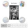 Retro Drinking Girl Sitting on The Toilet Canvas Painting Modern Black White Poster And Prints Wall Canvas Painting Wall Art Poster for Bedroom Living Room Decor 12x18inch(30x45cm) Unframe-style-1 view 2