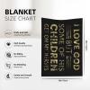 I Love God But Some of His Children Get On My Nerves Extremely Comfortable and Light Warm Blanket for All Seasons Gift 3040 in view 4