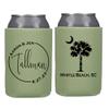 Palm Tree Wedding Party Favor Screen Printed Can Coolers view 1