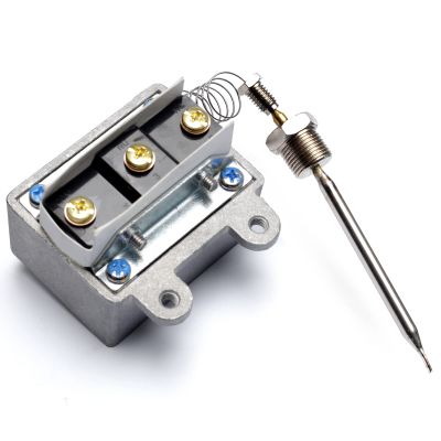 3/8" Mpt Stuff Box 1177 high limit thermostat fryer switch compatible with robertshaw thermostat 301030005 compatible with IMPERIAL 1177, replacement for Royal Range 3112 deep Fryer, Hi Limit 450F