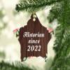 Designsify Christmas Tree Decoration, Historian Since 2022, Star Ornament A, Gifts for Birthday Anniversary Valentines Mom Mothers Fathers Day Party, to Men Women Him Her Friend Mom Dad Wife view 2