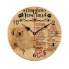 LetusZhogo A Chow Chow's House Rules Wall Clock Cute Chow Chow Dog Hanging Clock 10 Inch Silent Non Ticking Battery Operated Decorative Round Wall Clocks for Kitchen Bedroom Living Room view 1
