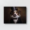 Sense Canvas Dogs Suit Wearing Chef Hat 92 Canvas Art - Home Decor Wall Art Print Poster Painting Small 16x12 / 0.75" view 4