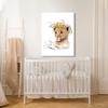 Sense Canvas Nursery Baby Lion Boho 204 Canvas Art - Home Decor Wall Art Print Poster Painting Large 30x40 / 1.5" view 3