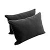 Cover ONLY Model V4 Twin Velvet Contrast Pipe Indoor Daybed Mattress Cushion AD350 view 4