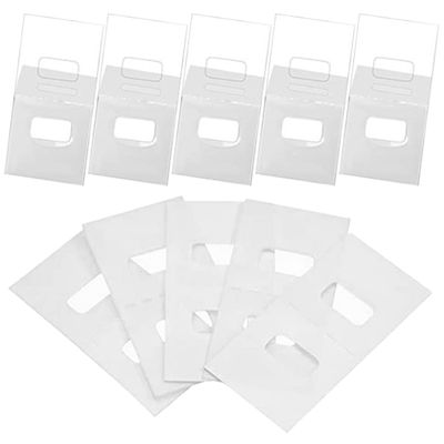 DECHOUS 10pcs Vertical Blind Repair Tabs Self-Adhesive Vane Savers for Fixing Blinds and Easy Use Replacement Slats for Home Window Shades