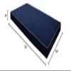 SLIPCOVER ONLY S.V4 Velvet Indoor Daybed Mattress Pillow Contrast Trim Twin-XL AD373 view 2