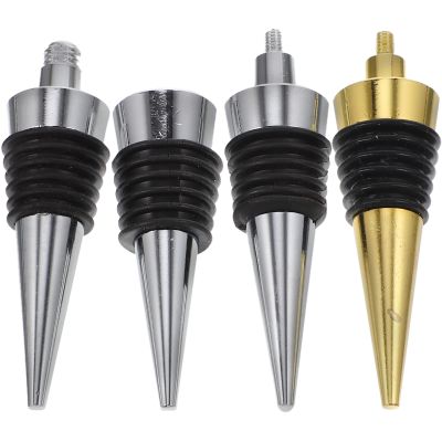 CALLARON 4pcs Reusable Wine Stoppers Bottle Sealers for Airtight Preservation Keep Wine Fresh and Flavorful for Standard Bottles