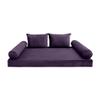 Cover ONLY Model V4 Twin-XL Velvet Same Pipe Indoor Daybed Mattress Cushion AD339 view 2