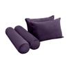 Cover ONLY Model V4 Twin-XL Velvet Same Pipe Indoor Daybed Mattress Cushion AD339 view 3