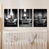 Sense Canvas Nursery Baby Leopard Lion Tiger 1 Canvas Art - Home Decor Wall Art Print Poster Painting Large 3x | 30x40 / 0.75" view 2
