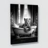 Sense Canvas Nursery Baby Leopard Lion Tiger 1 Canvas Art - Home Decor Wall Art Print Poster Painting Large 3x | 30x40 / 0.75" view 4