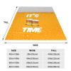 Blanket Its Beer Time Flannel Blankets Lightweight Soft Fuzzy Plush Blanket for Couch Sofa Bed Living Room Air Conditioning Blanket 50"X40" view 2