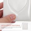 PRETYZOOM 3 Inch Mini Photo Album, Photo Card Holder Portable Scrapbook Album, Designed with Transparent Pockets for Collecting - White view 4