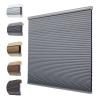 Persilux Blackout Cellular Shades Cordless Honeycomb Blinds for Windows Thermal Insulated 1.5" Single Cell, Night Grey, 43" W x 54" H view 1