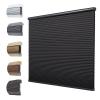 Persilux Cellular Shades Room Darkening Honeycomb Blinds for Windows Cordless Blackout Pleated Shades, Night Black, 41" W x 60" H view 1
