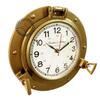 Stark Export House Antique Nautical Navigation Marine Brass Porthole Clock Solid Brass Wall 15 Inch Best for Gift (J T Y) view 3