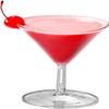 120 Disposable Mini Martini Glasses - Clear Plastic Dessert Cups, Cocktail Glasses, 2 oz Wine Shooter Shot Glasses, 2 pc Parfait Cups - Bulk Pack view 4
