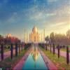 Trends International Wonders of the World - Taj Mahal Wall Poster, 34L x 22.4W, Premium Unframed Version view 1