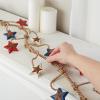 Americana Rustic Star Garland by Factory Direct Craft for 4th of July Decorating and Patriotic Displays view 4