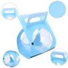 10pcs for Shaped Out Container Pie Wedding Carrier Party Plastic Containers Cuake Supplies Round Pastry Moon Pouch Lid Handles Dessert Candy Bag Transparent Case Individual view 4